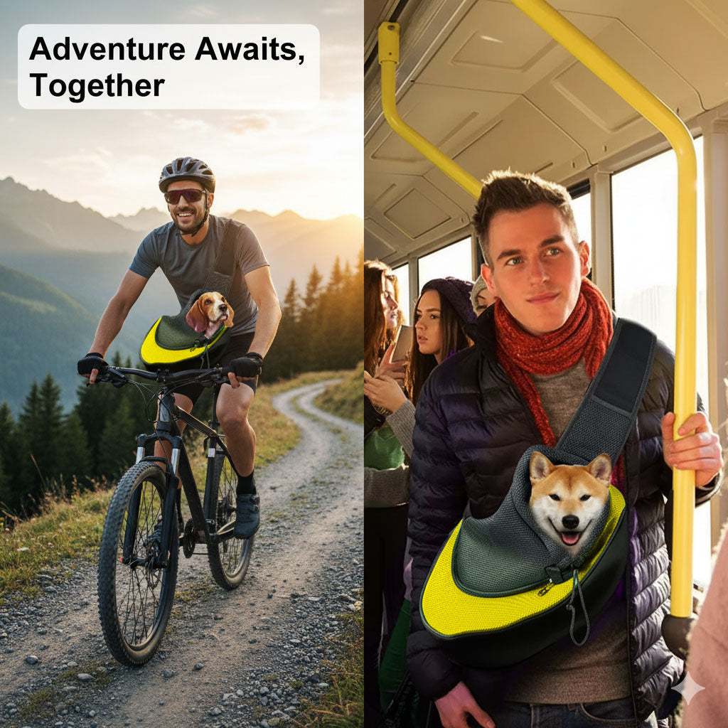 Pet Carrier with Shoulder Strap and Ventilated Design