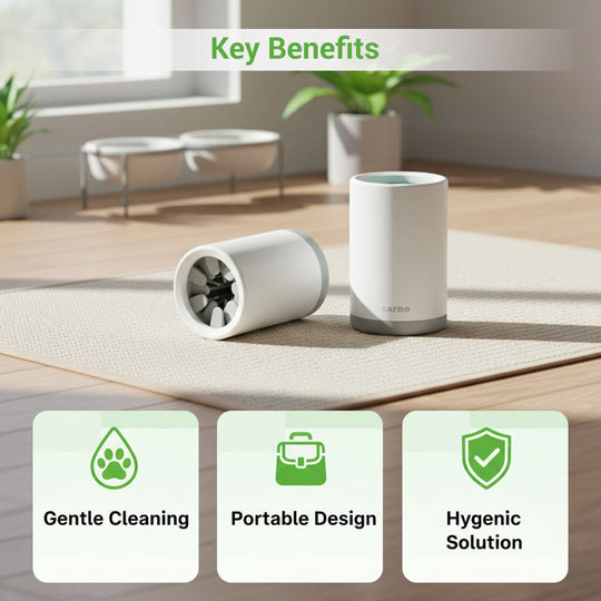 Pet Cleaner with Silicone Design and Easy Use