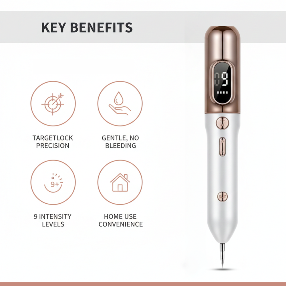 Plasma Pen with Adjustable Levels and Handheld Design