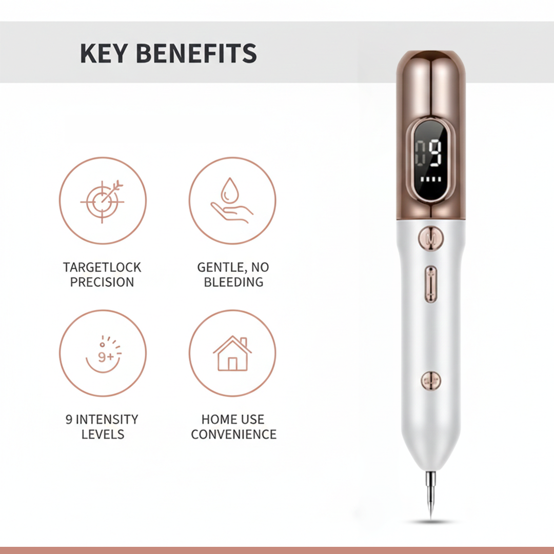 Plasma Pen with Adjustable Levels and Handheld Design