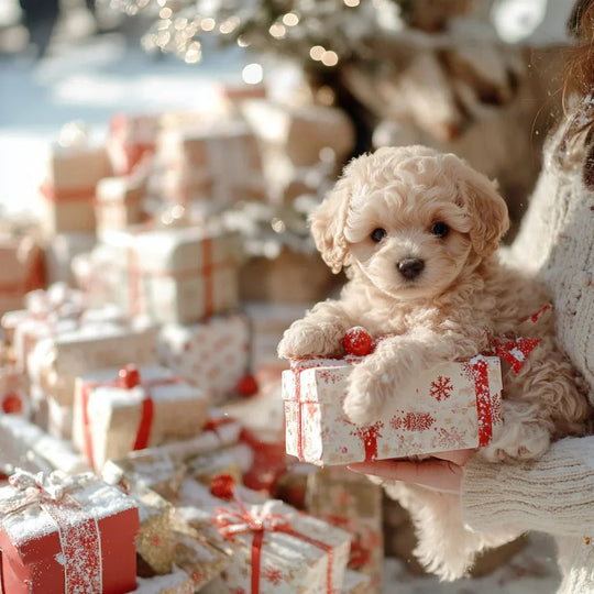 Plush Puppy Toy with Realistic Design and Soft Fur