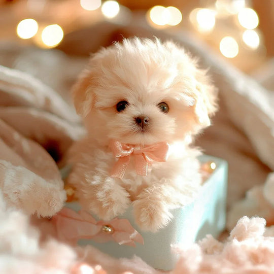 Plush Puppy Toy with Realistic Design and Soft Fur