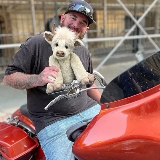 Plush Toy with Soft Fur and Cute Design