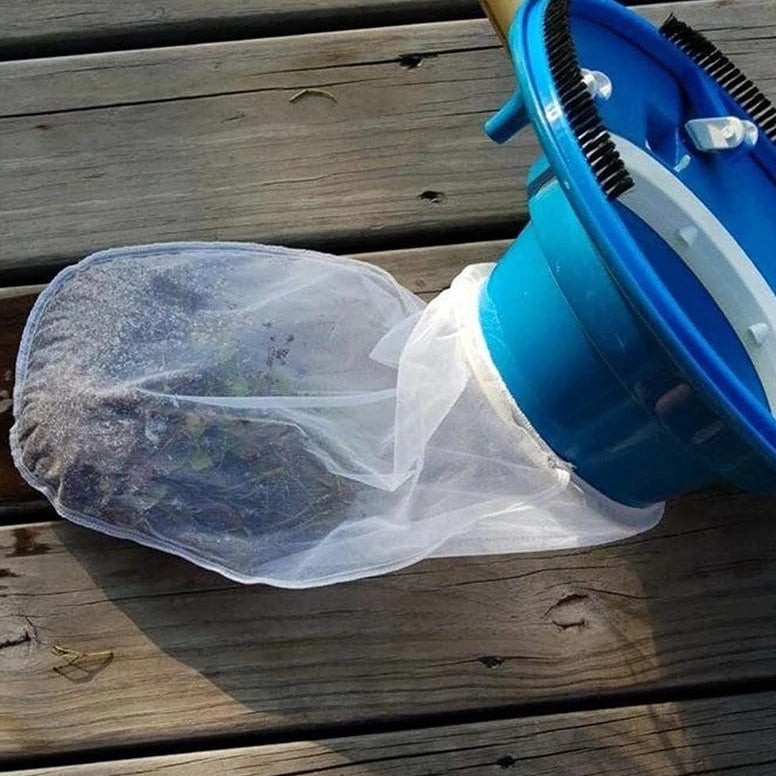 Pool Vacuum with Leaf Removal and Hose Compatibility