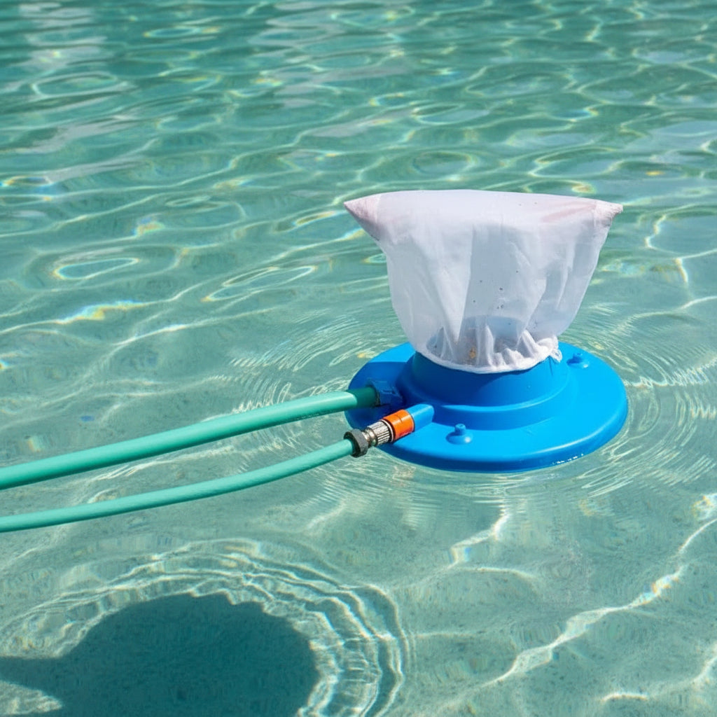 Pool Vacuum with Leaf Removal and Hose Compatibility