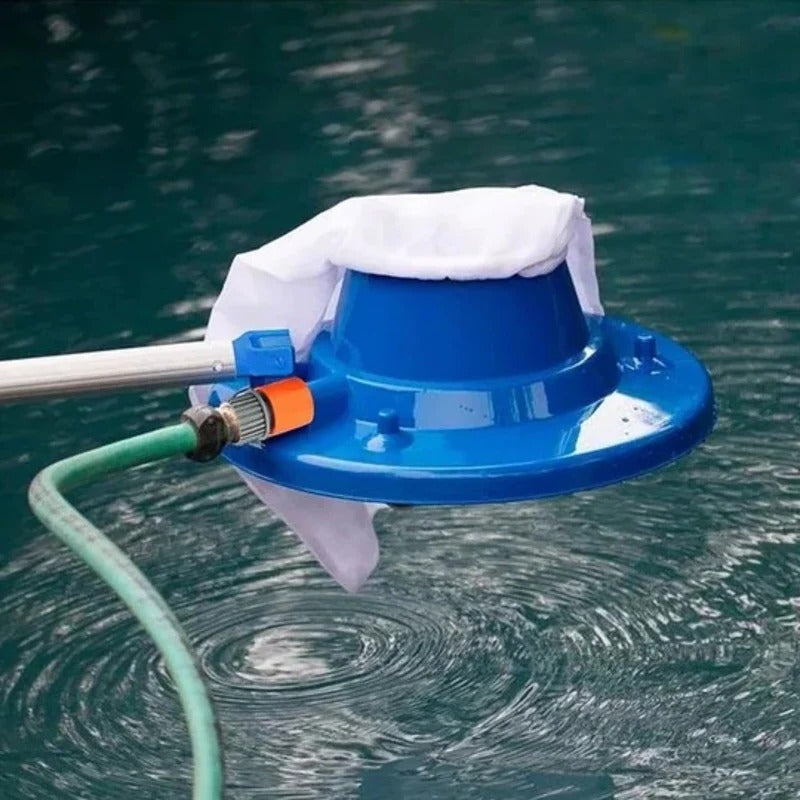 Pool Vacuum with Leaf Removal and Hose Compatibility
