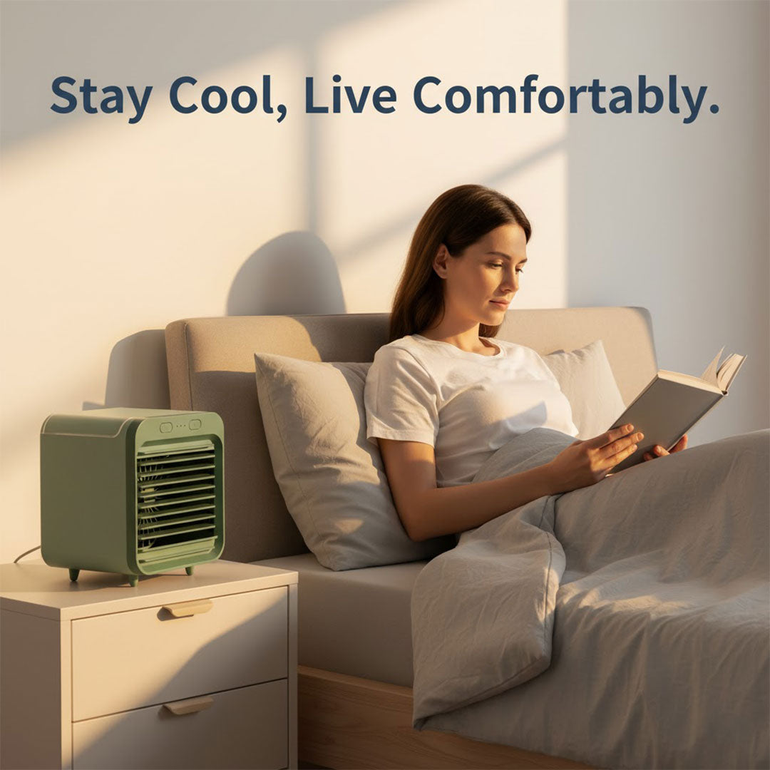 Portable Air Conditioner with Adjustable Cooling and Compact Design