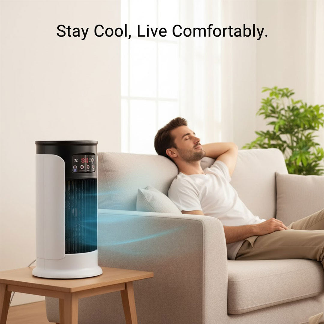 Portable Air Conditioner with Energy Efficiency and Windowless Design