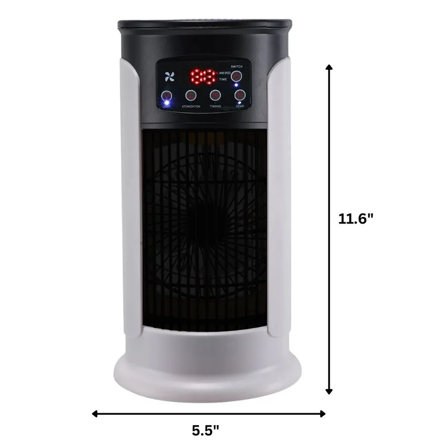 Portable Air Conditioner with Stand-Up Design and Windowless Operation