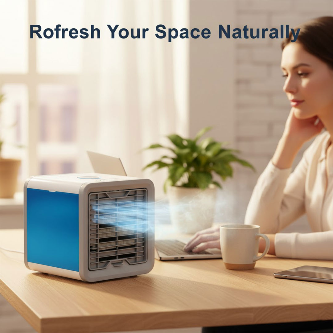 Portable Air Cooler with Humidifier and Purifier