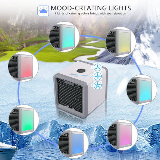 Portable Air Cooler with Humidifier and Purifier