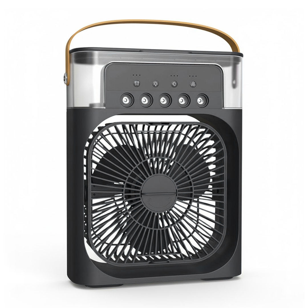 Portable Air Cooler with Humidifier and Quiet Fan