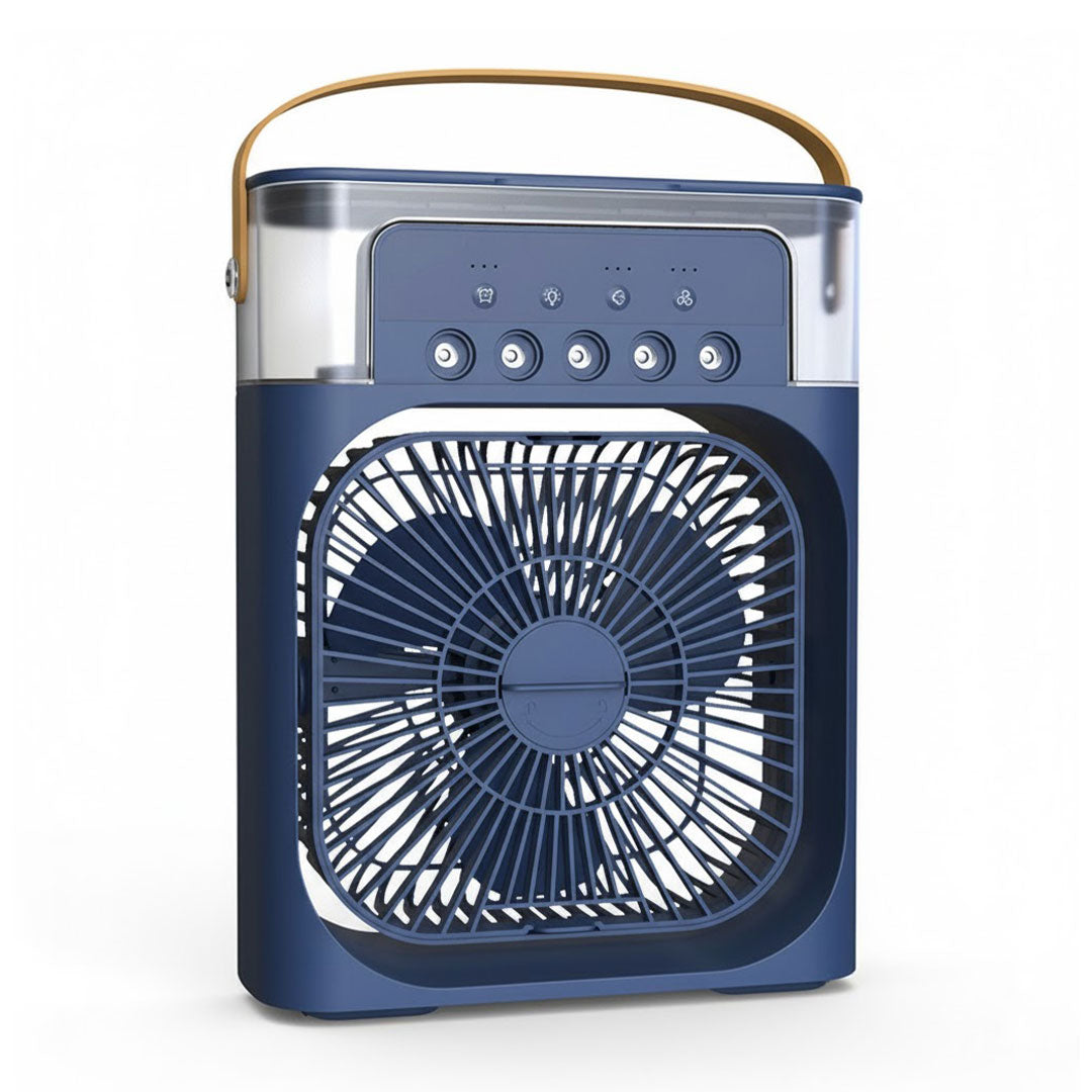 Portable Air Cooler with Humidifier and Quiet Fan
