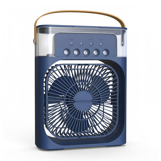 Portable Air Cooler with Humidifier and Quiet Fan