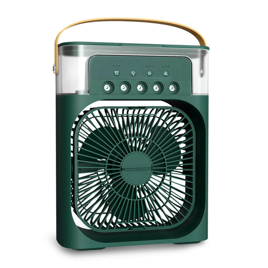 Portable Air Cooler with Humidifier and Quiet Fan