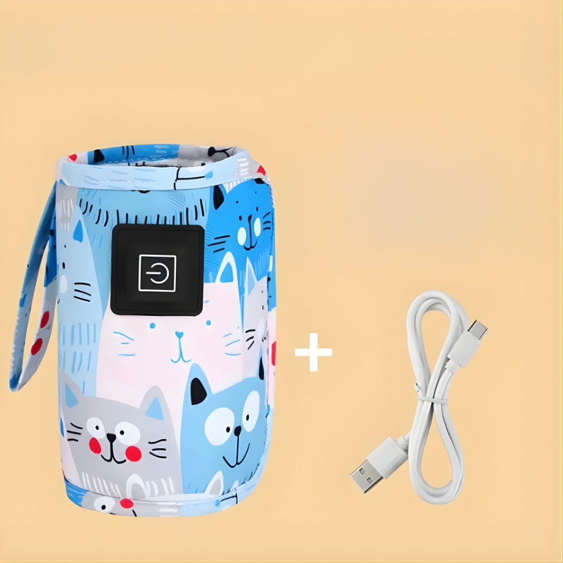 Portable Bottle Warmer with Fast Heating and Travel-Friendly Design
