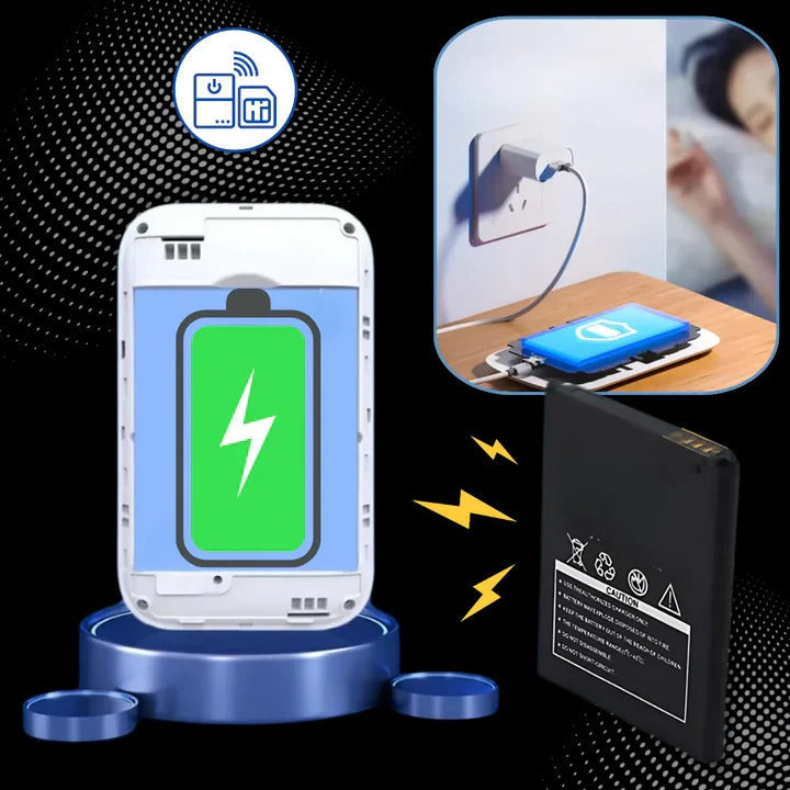 Portable Wi-Fi Router with 4G LTE and SIM Slot