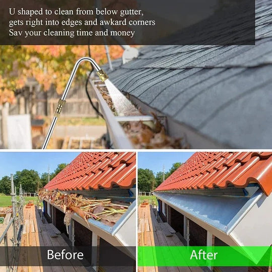 Pressure Washer Wand with Telescoping Extension and 4000 PSI Compatibility