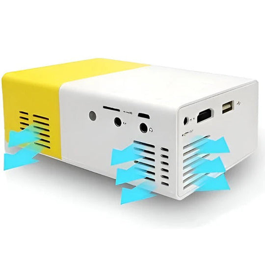 Projector with Phone Connectivity and USB Support