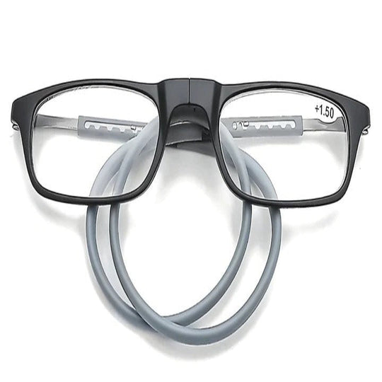 Reading Glasses with Adjustable Fit and Neck Strap