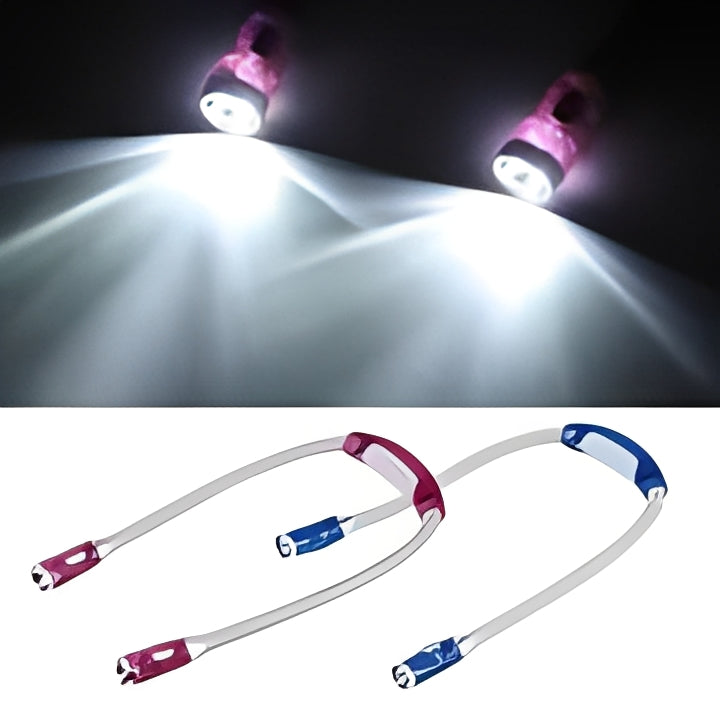 Reading Light with Flexible Neck and Adjustable Beam