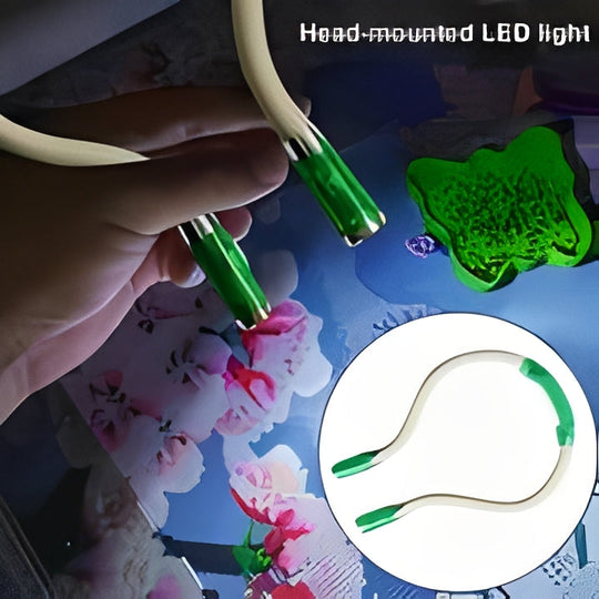 Reading Light with Flexible Neck and Adjustable Beam