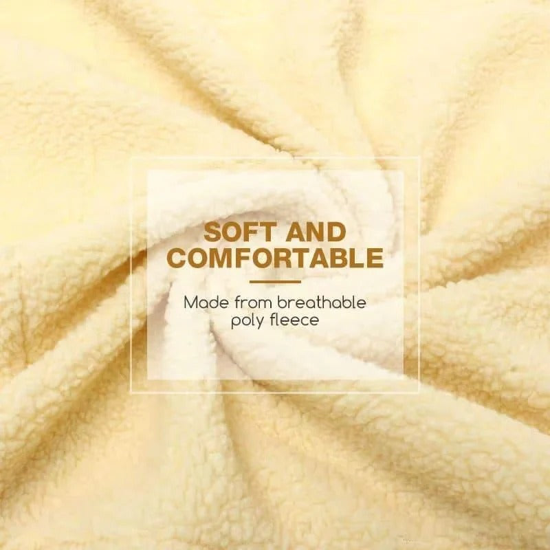 Recliner Cover with Plush Fleece and Textured Backing