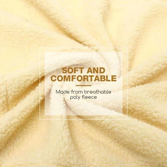 Recliner Cover with Plush Fleece and Textured Backing