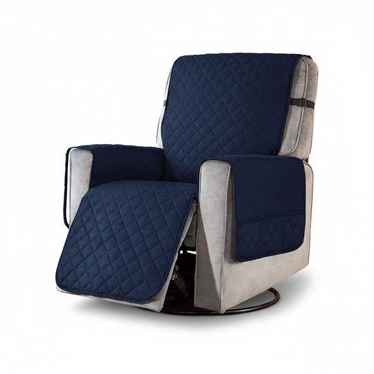 Recliner Cover with Stretchable Fabric and Quilted Design