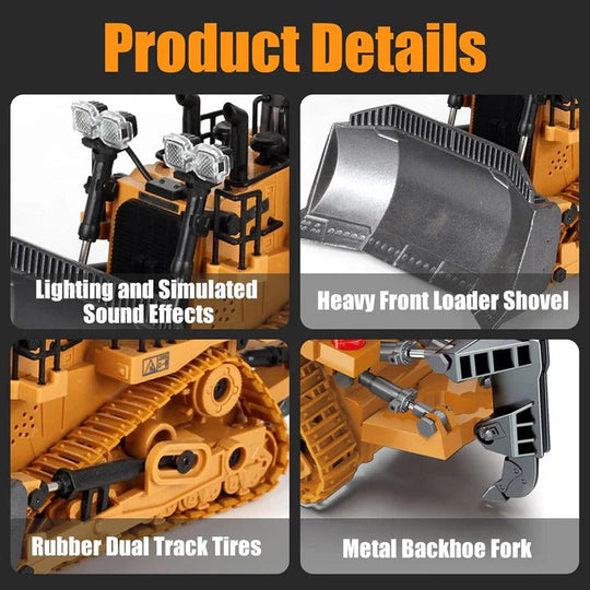 Remote Control Truck with Interchangeable Tools and Accessories