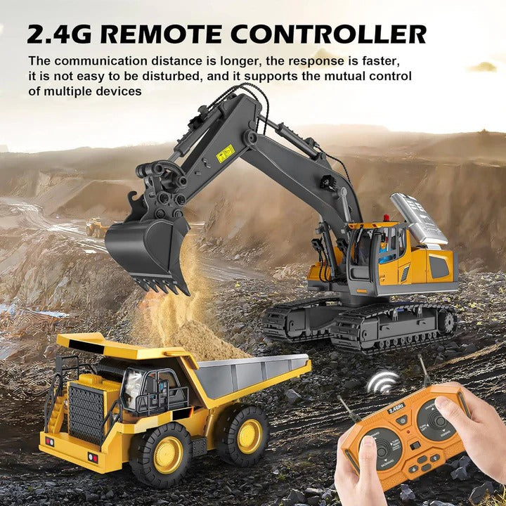 Remote Control Truck with Interchangeable Tools and Accessories