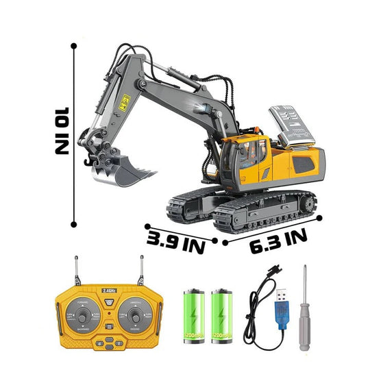 Remote Control Truck with Interchangeable Tools and Accessories