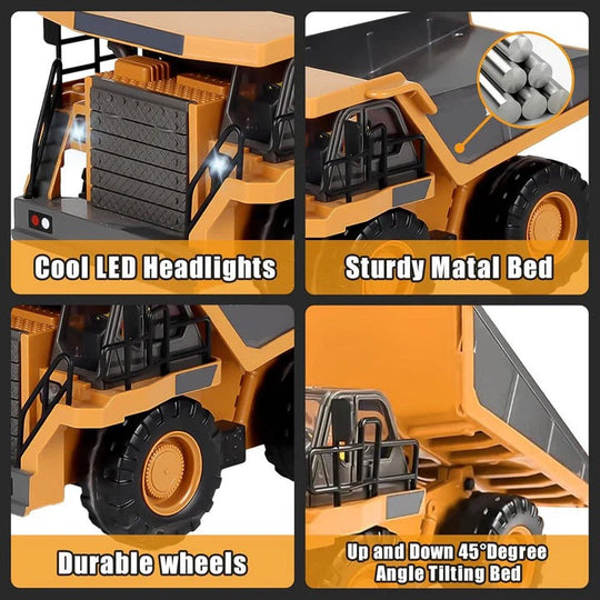 Remote Control Truck with Interchangeable Tools and Accessories