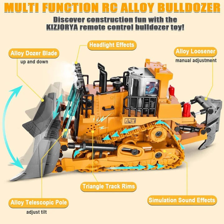 Remote Control Truck with Interchangeable Tools and Accessories