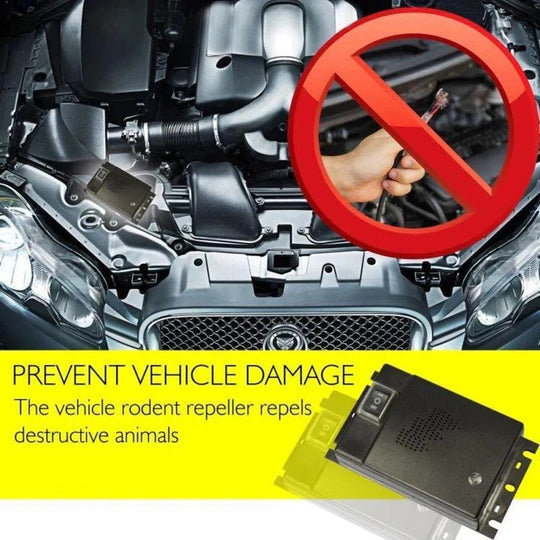 Rodent Deterrent with Ultrasonic Technology and 12V Power