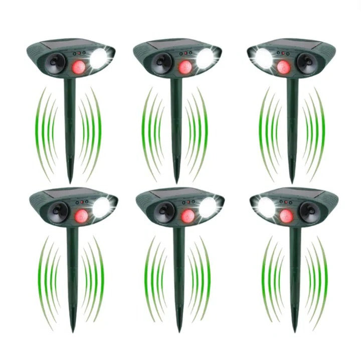 Rodent Repeller with Solar Power and Ultrasonic Technology