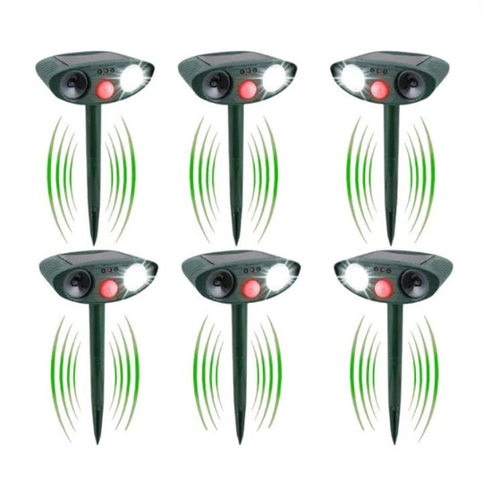 Rodent Repeller with Solar Power and Ultrasonic Technology