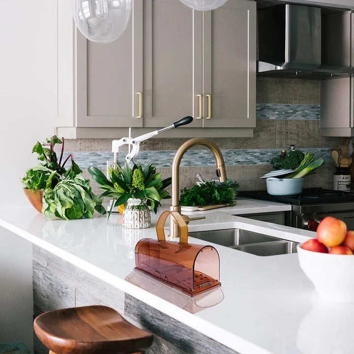 Rodent Trap with Reusable Mechanism and Clear Housing