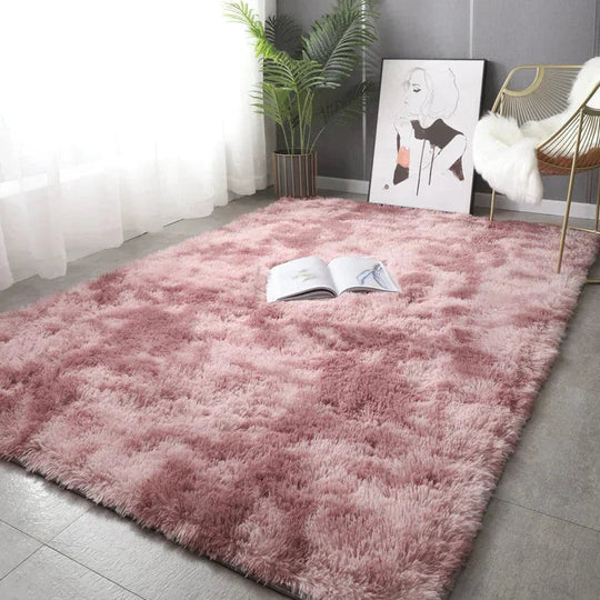 Rug with Non-Slip Backing and Soft Texture