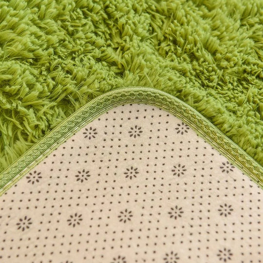 Rug with Non-Slip Backing and Soft Texture