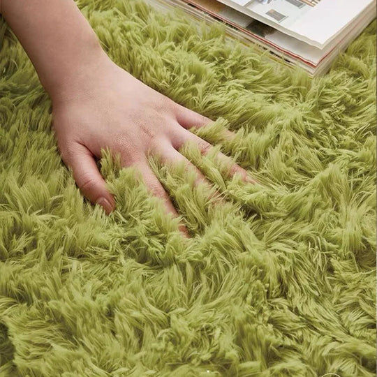 Rug with Non-Slip Backing and Soft Texture