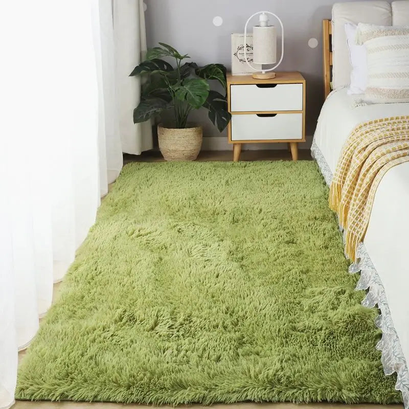 Rug with Non-Slip Backing and Soft Texture
