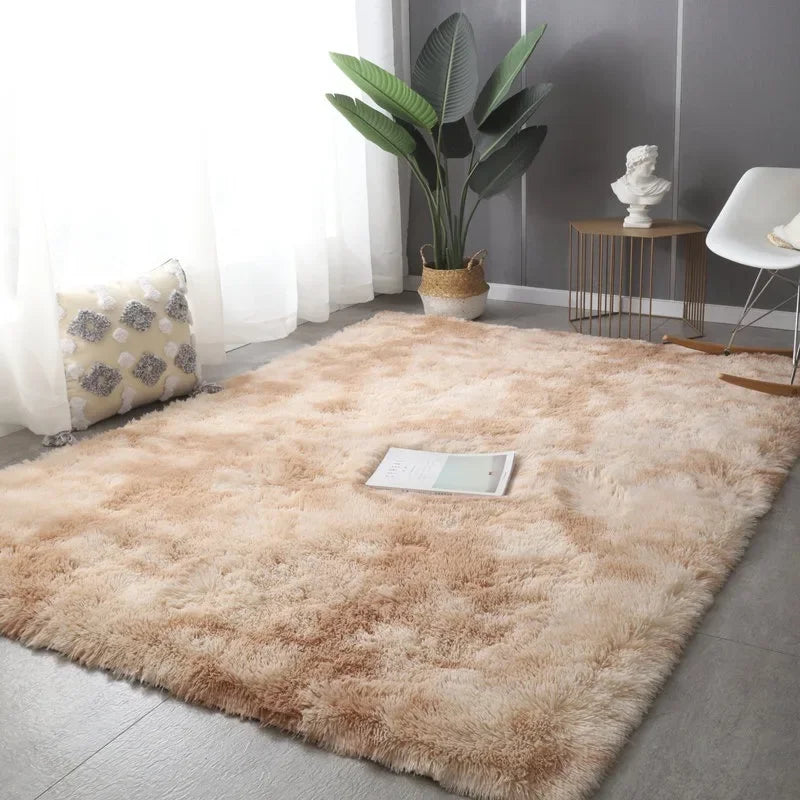 Rug with Non-Slip Backing and Soft Texture