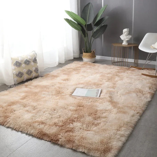 Rug with Non-Slip Backing and Soft Texture