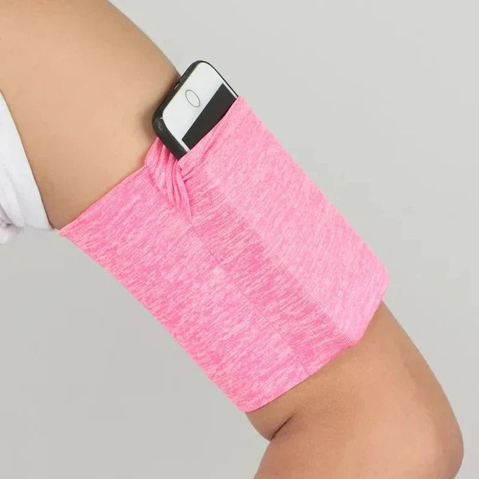Running Arm Bag with Adjustable Phone Holder and Storage