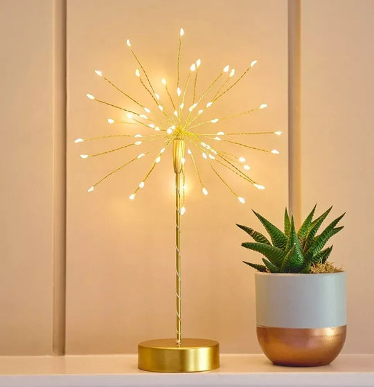 Decorative Light - Mini Starburst - Gold LED - Luvonic