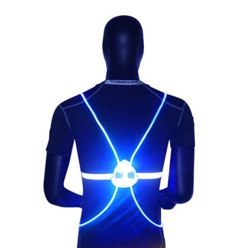 Safety Vest with Reflective Strips and Adjustable Straps