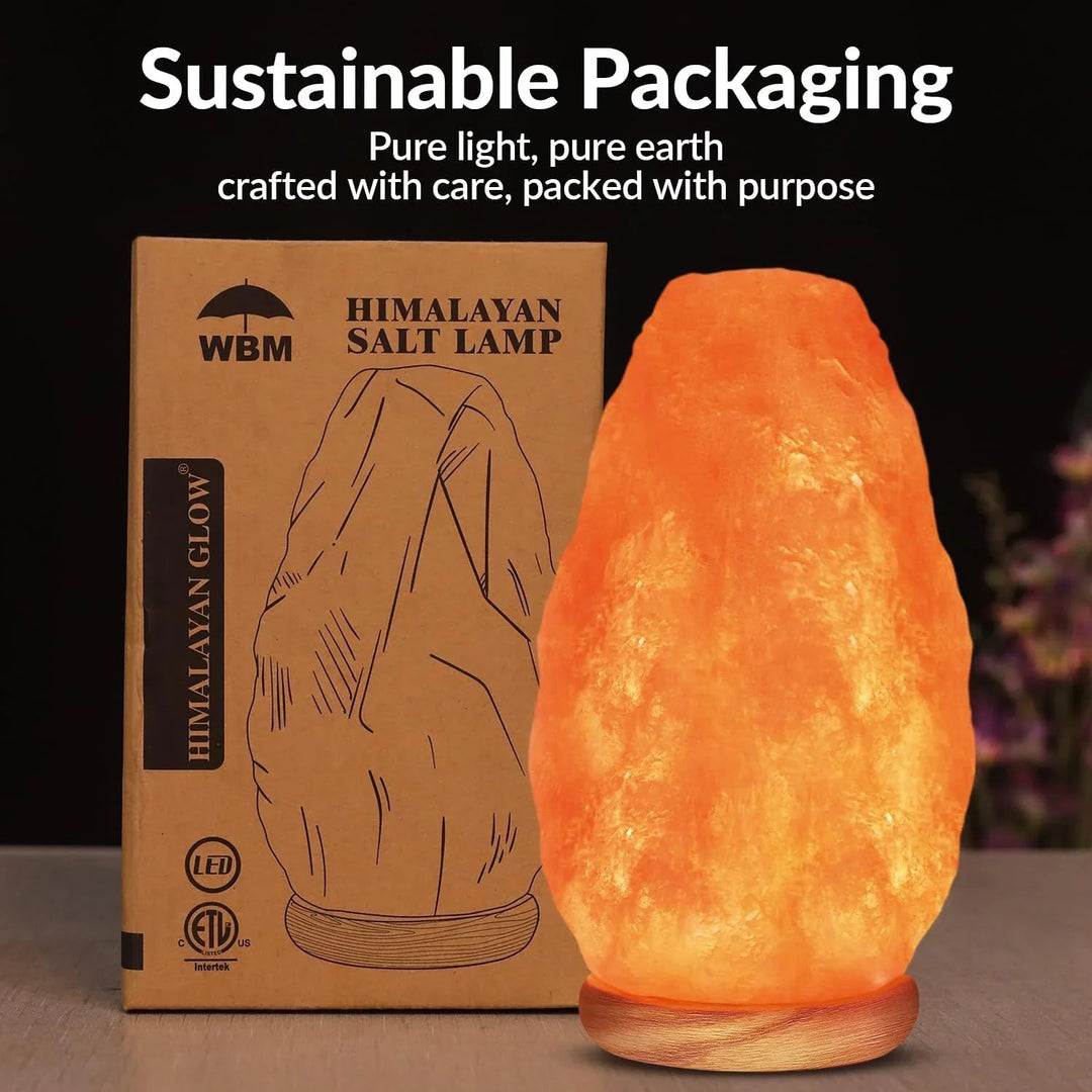 Salt Lamp with USB Power and Crystal Design