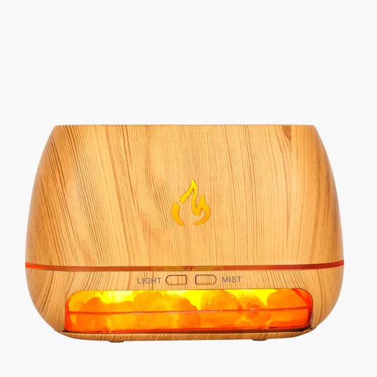Salt Lamp with USB Power and Crystal Design