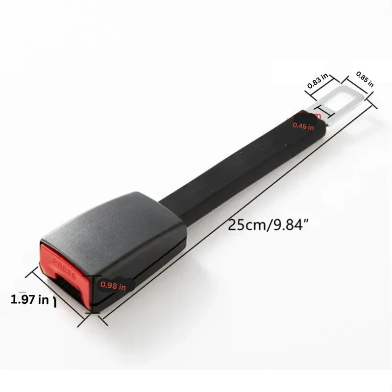 Seat Belt Extender with Adjustable Comfort and Extended Reach